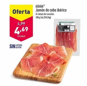 ALDI Azuaga Jamón De Cebo Ibérico oferta