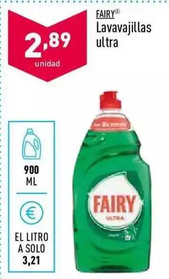 ALDI Fairy Lavavajillas Ultras oferta