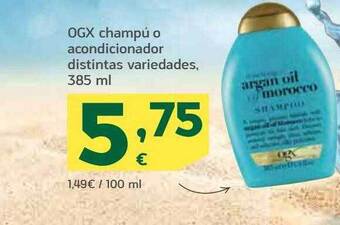 HiperDino Ogx Champú O Acondicionador Distintas Variedades oferta