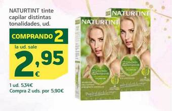 HiperDino Naturtint Tinte Capilar Distintas Tonalidades oferta