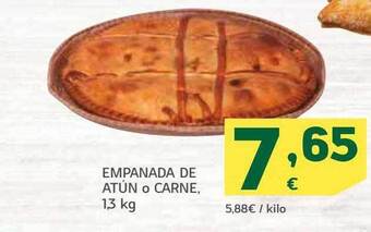 HiperDino Empanada De Atún O Carne oferta