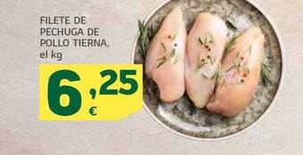 HiperDino Filete De Pechuga De Pollo Tierna oferta