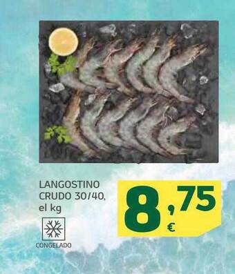 HiperDino Langostino Crudo 30 40 oferta