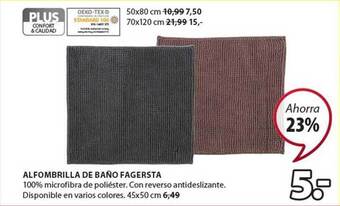 JYSK Alfombrilla De Baño Fagersta oferta