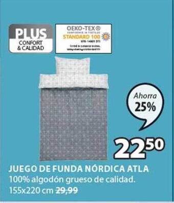 JYSK Juego De Funda Nórdica Atla oferta