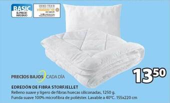 JYSK Edredón De Fibra Storfjellet oferta
