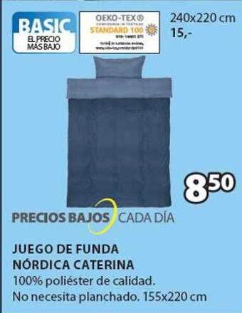 JYSK Juego De Funda Nórdica Caterina oferta