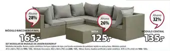 JYSK Set Modular De Muebles De Jardin Ravndrup oferta