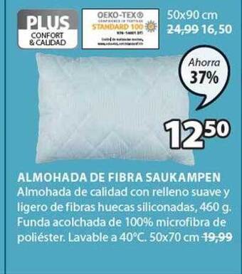 JYSK Almohada De Fibra Saukampen oferta