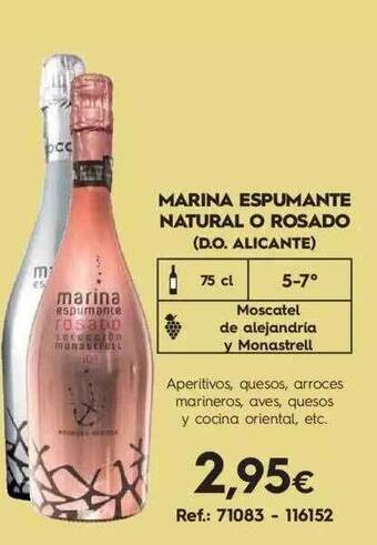 Makro Marina Espumante Natural O Rosado oferta