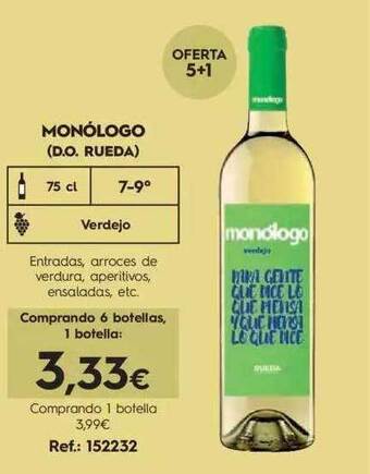 Makro Monólogo D.o. Rueda oferta