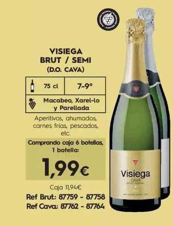 Makro Visiega Brut Semi D.o. Cava oferta
