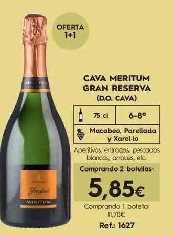 Makro Cava Meritum Gran Reserva oferta