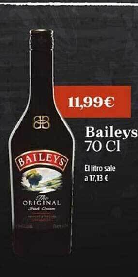 Maskom Supermercados Baileys oferta