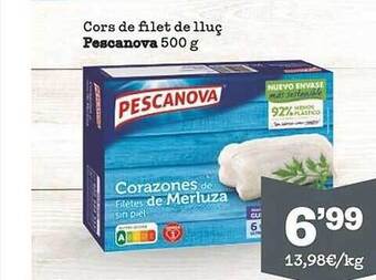 Sorli Cors De Filet De Lluç Pescanova oferta