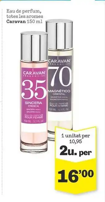 Sorli Eau De Parfum Totes Les Aromes Caravan oferta