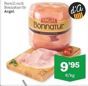 Sorli Pernil Cuit Bonnatur Or Argal oferta