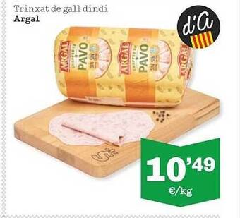 Sorli Trinxat De Gall Dindi Argal oferta