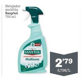 Sorli Netejador Multiús Sanytol oferta