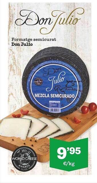 Sorli Formatge Semicurat Don Julio oferta