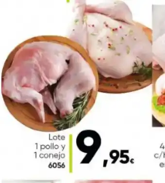 Family Cash Lote 1 pollo y 1 conejo 6056 oferta