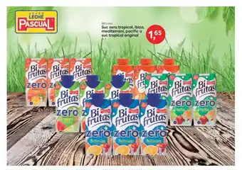 Suma Supermercados Bifrutas Suc zero tropical, ibiza, mediterrrani, pacífic o suc tropical original oferta