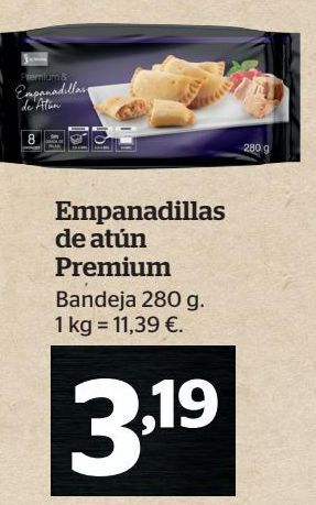 La Sirena Empanadillas de atún premium oferta