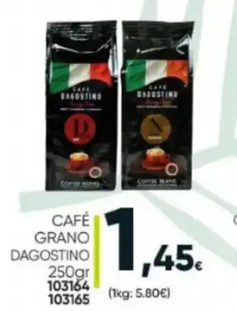 Family Cash Café Grano Dagostino 250 gr oferta
