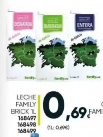 Family Cash Leche Family Brik 1L oferta