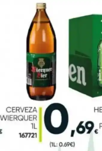 Family Cash Wierquer Cerveza 1L oferta