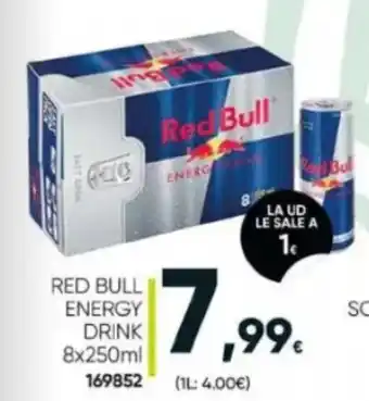 Family Cash Red Bull EnergyD Drink 8 x 250 ml oferta
