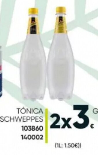 Family Cash Tónica Schweppes oferta
