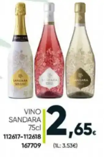 Family Cash Vino Sandara 75 cl oferta