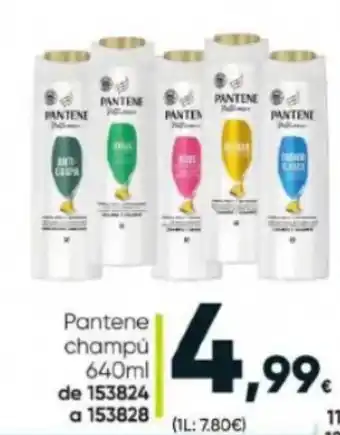 Family Cash Pantene Champú 640 ml oferta