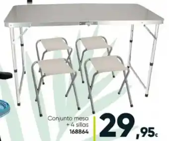 Family Cash Conjunto Mesa + 4 Sillas oferta