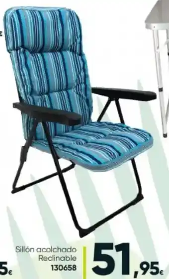 Family Cash Sillón Acolchado Reclinable oferta