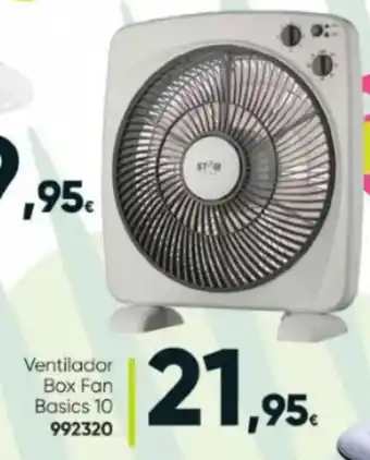 Family Cash Ventilador Box Fan Basics 10 oferta