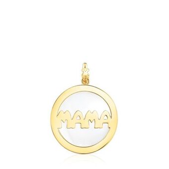 Tous Colgante pequeño de plata vermeil tous mama oferta