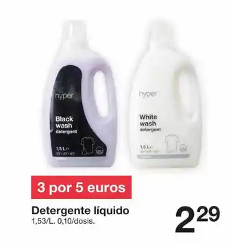 Zeeman Detergente Liquido Hyper oferta