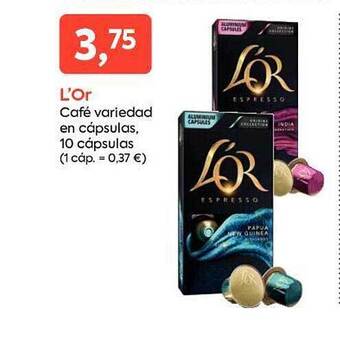 Suma Supermercados L'or Café Variedad En Cápsulas oferta