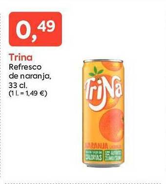 Suma Supermercados Trina Refresco De Naranja oferta