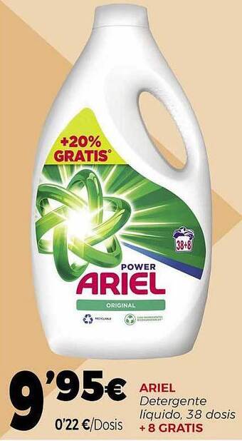 Supermercados Lupa Ariel Detergente Liquido oferta