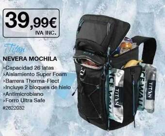 Costco Titan Nevera Mochila oferta