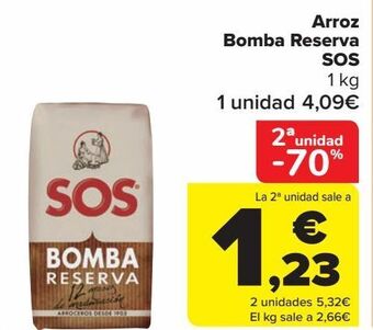 Carrefour Arroz bomba reserva sos oferta