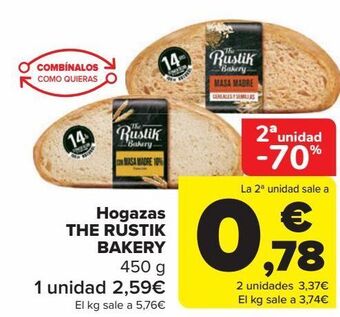 Carrefour Hogaza the rustik bakery oferta