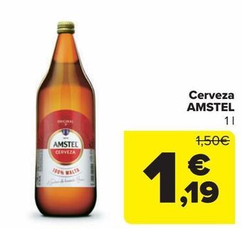 Carrefour Cerveza amstel oferta