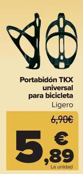 Carrefour Portabidón tkx universal para bicicleta oferta