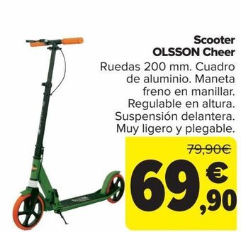 Carrefour Scooter olsson cheer oferta