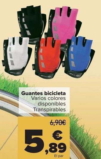 Carrefour Guantes bicicleta oferta