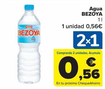 Carrefour Agua bezoya oferta
